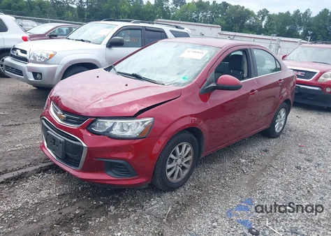 2018 Chevrolet Sonic Lt Auto from USA, damaged, VIN 1G1JD5SHXJ4109061